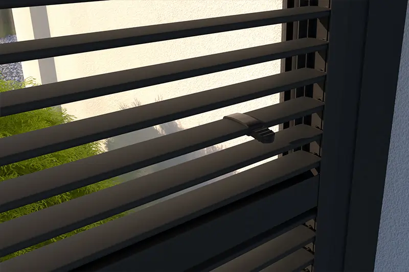 Flexibler Lamellen-Bedienungshebel